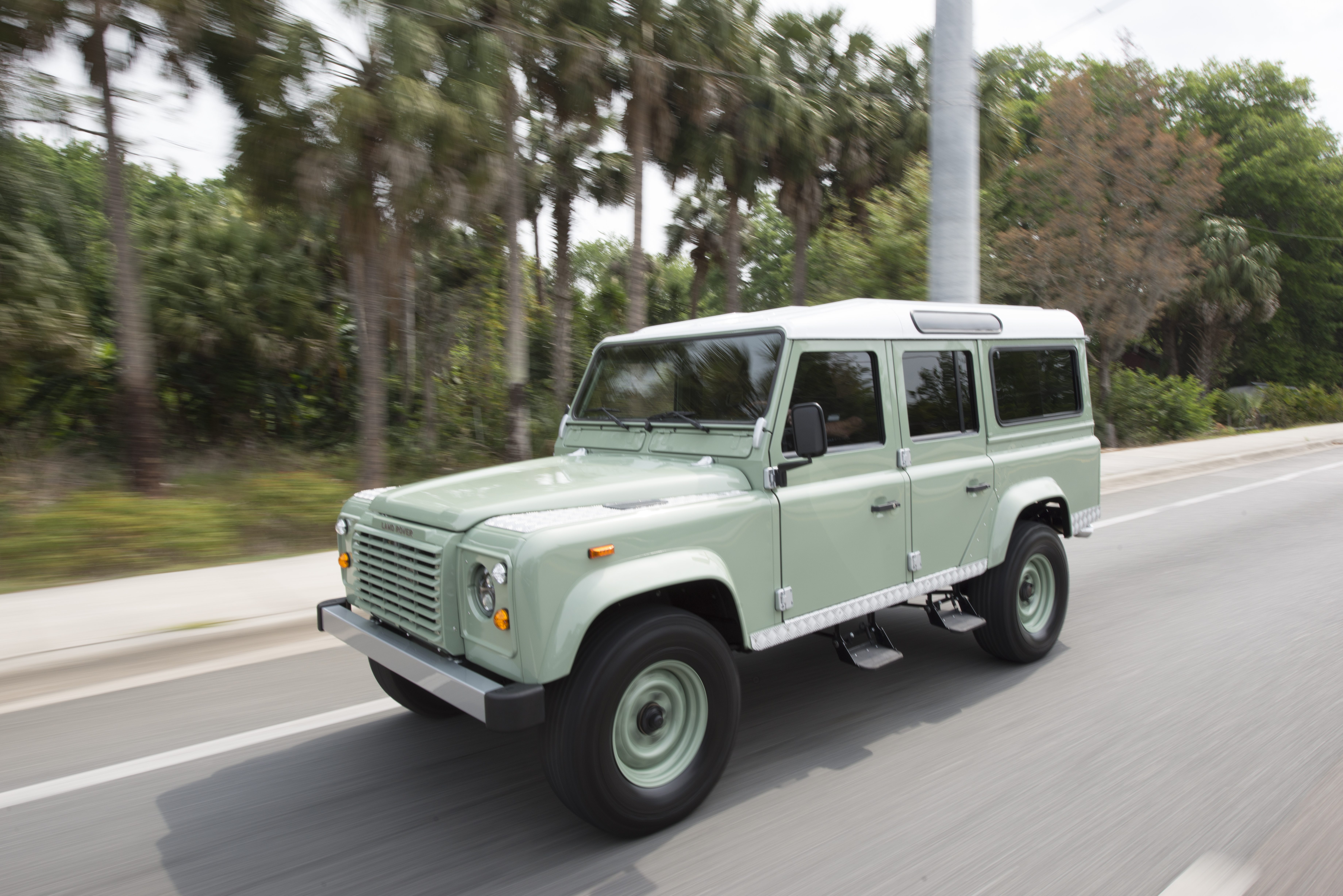 1970s Land Rover Defenders
