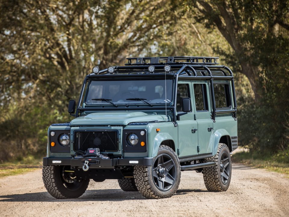 custom defender 110