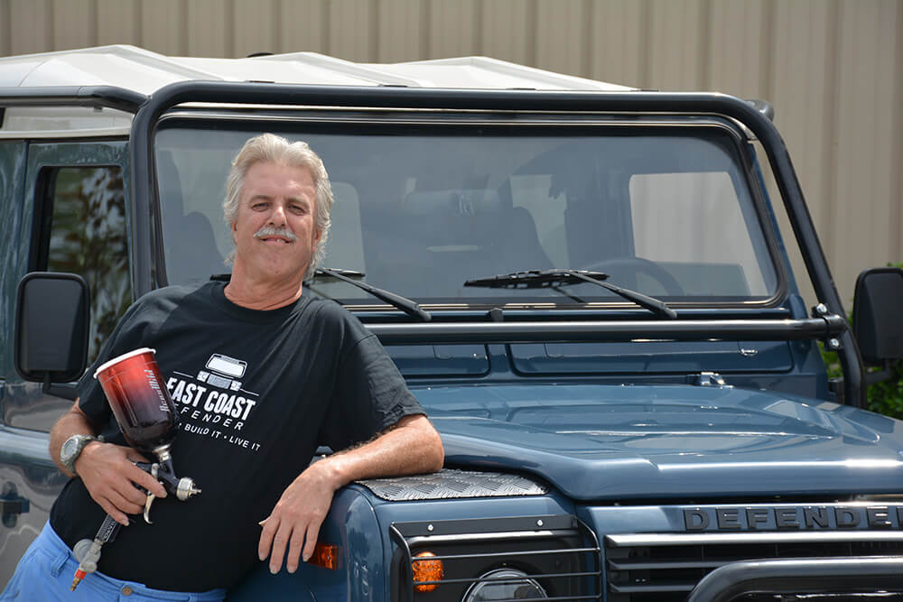 Custom Defender Paint Team