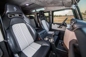 Custom Designed Defender Interior