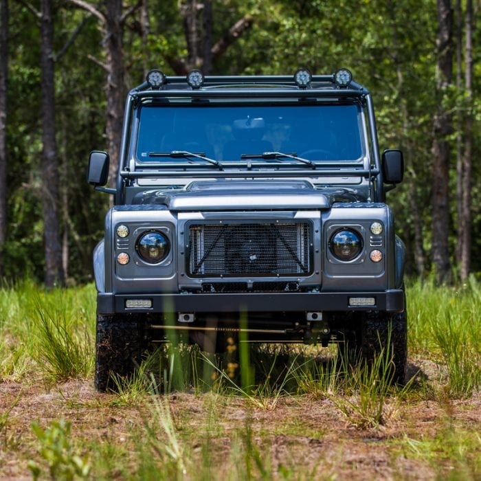 ECD Now Offering an Electric Defender with Tesla Direct Drive Unit