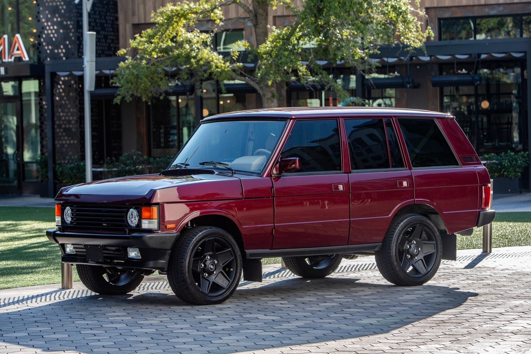 Project Red Rover by ECD Custom Range Rover Classic