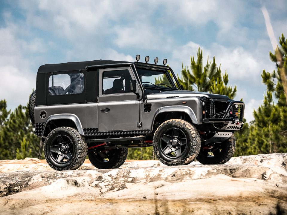 custom defender 110