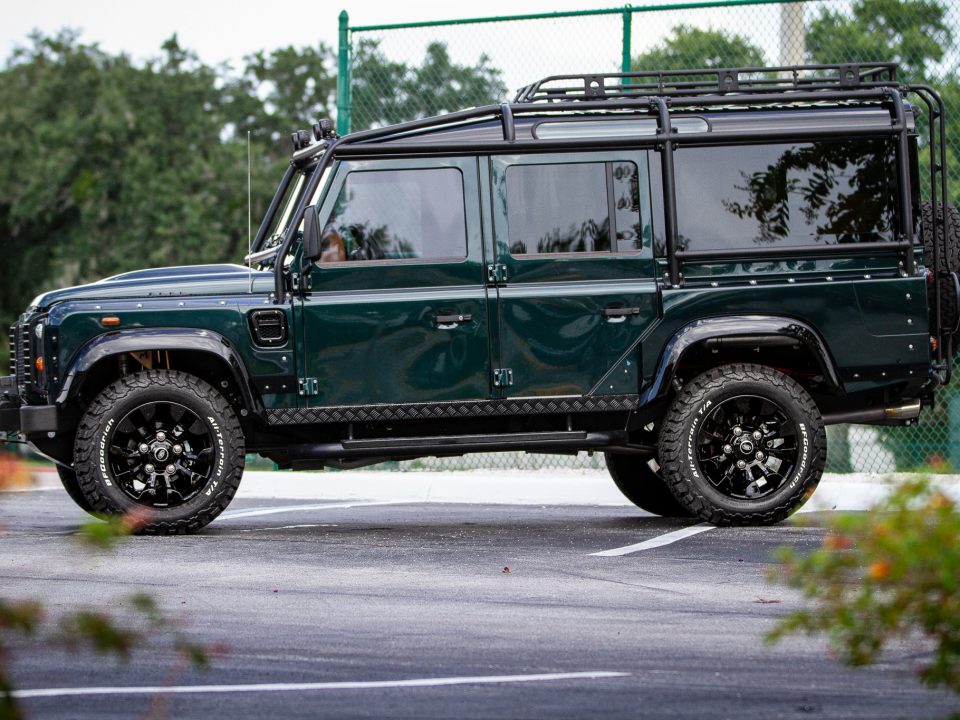 restored classic defender 110