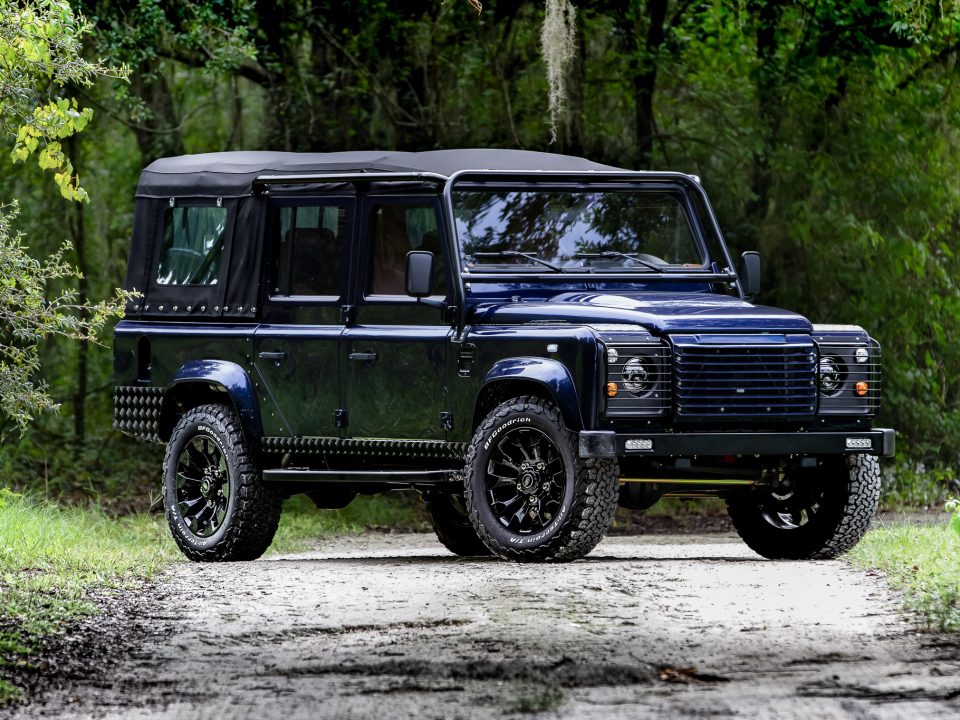 custom soft-top defender 110 convertible