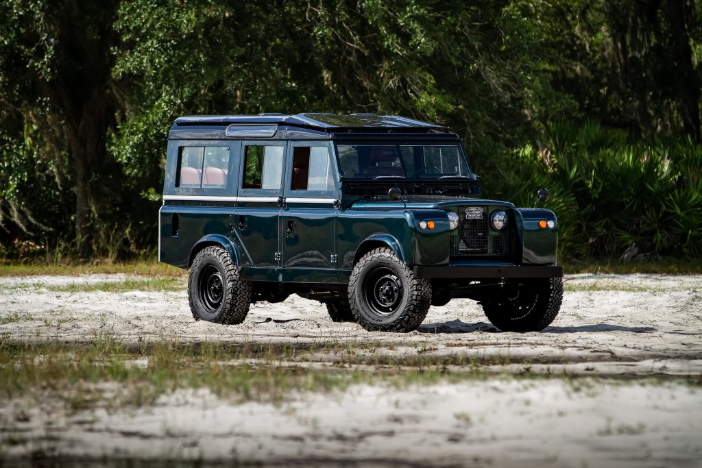 1970s Land Rover Defenders