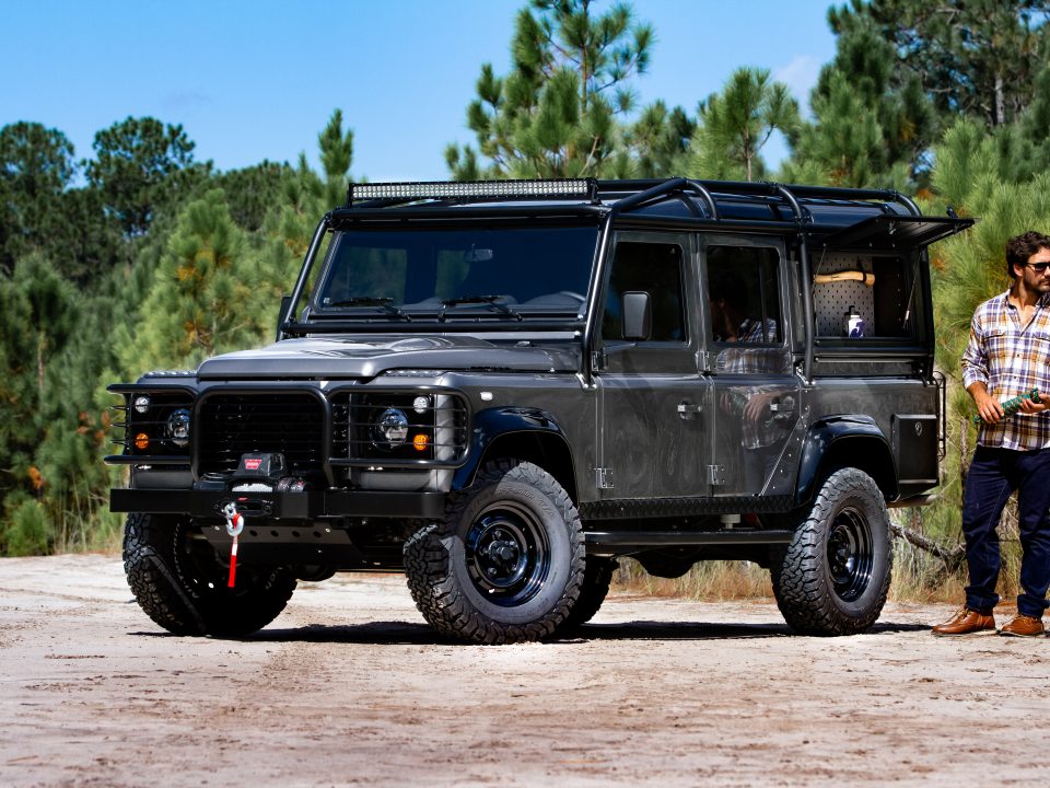 custom defender 110