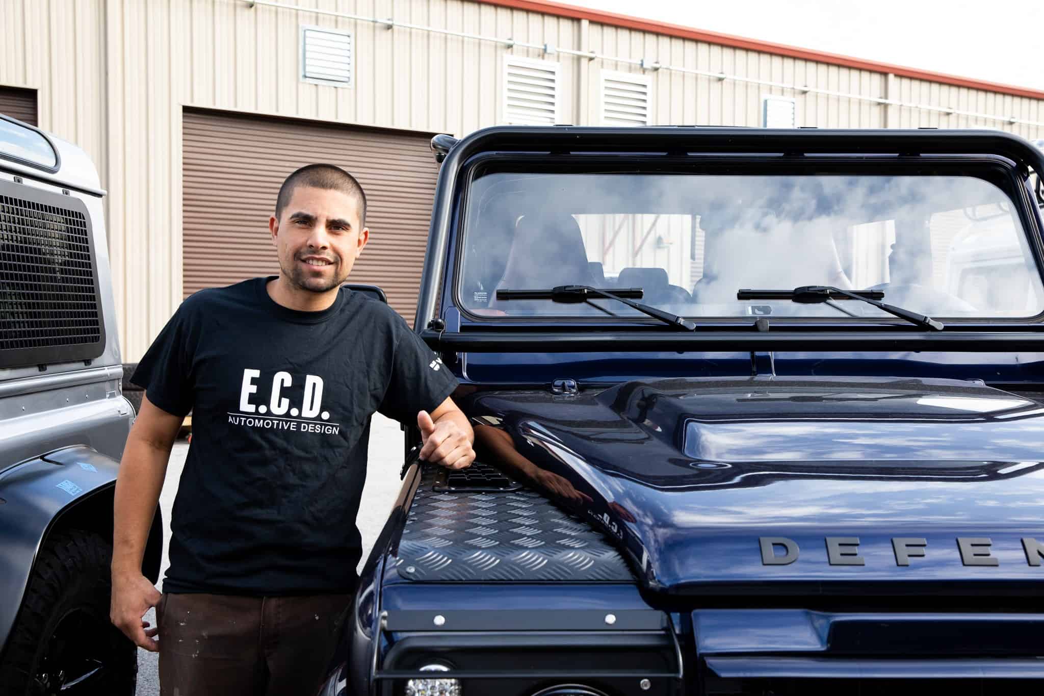 ECD Automotive Design Paint employee