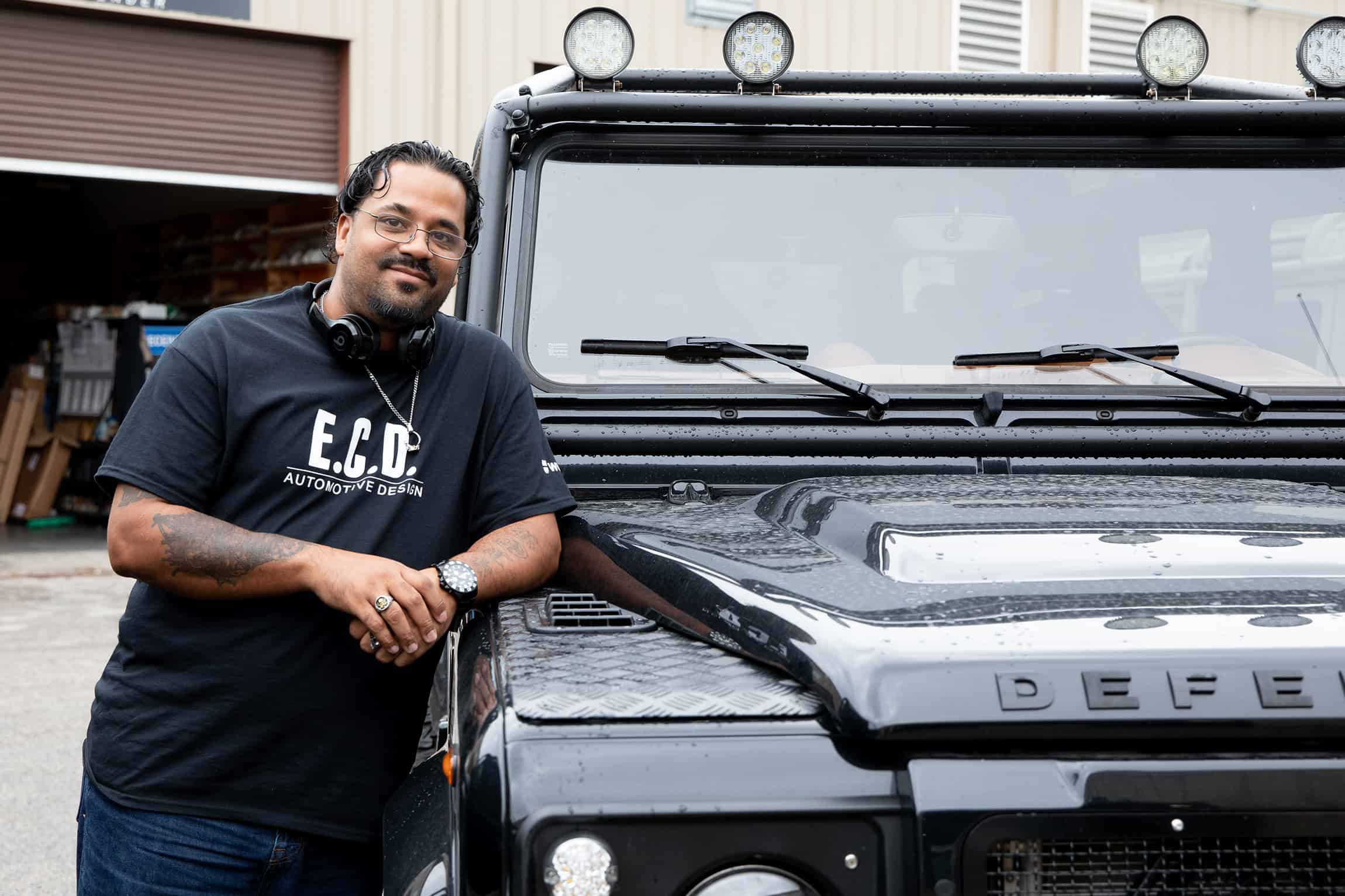 custom defender designers tenyo