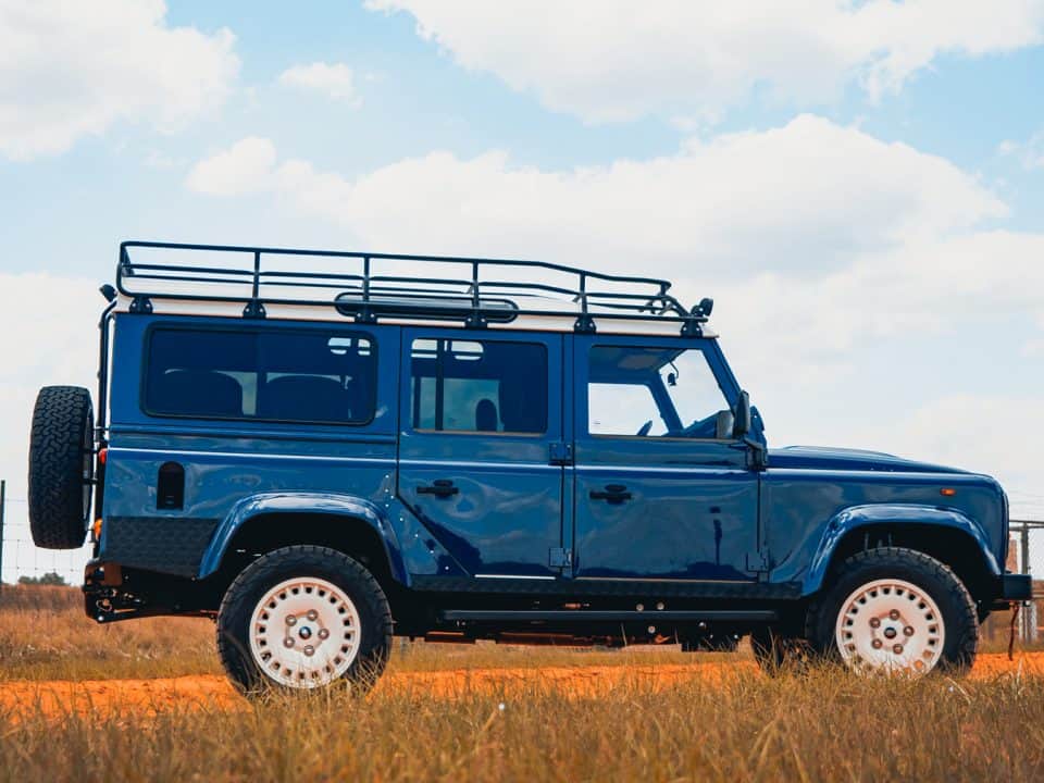 custom defender 110
