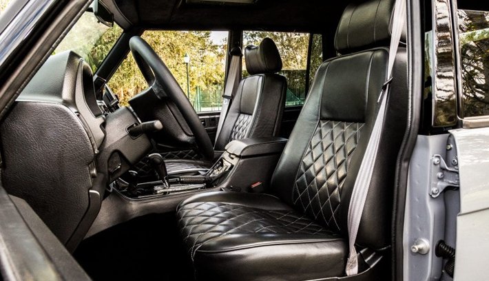 interior range rover classic