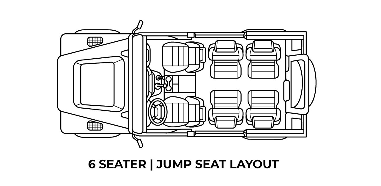 defender 90 seater layout