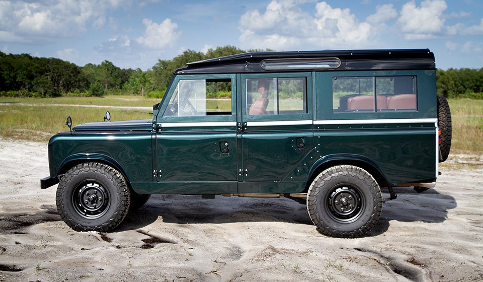 1970s Land Rover Defenders