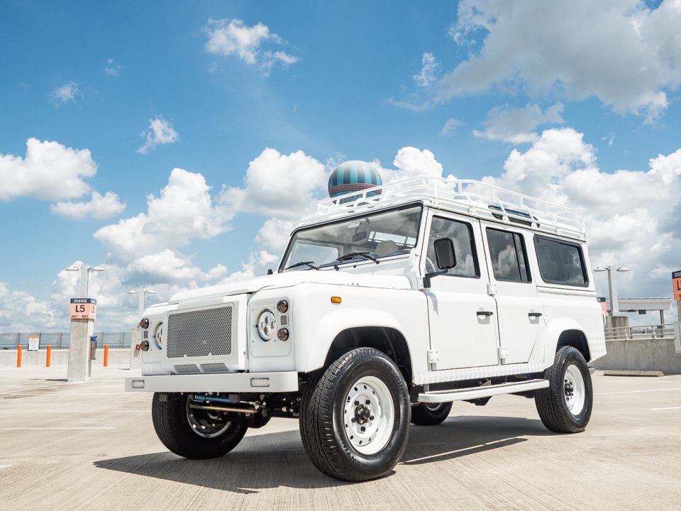 custom defender 110