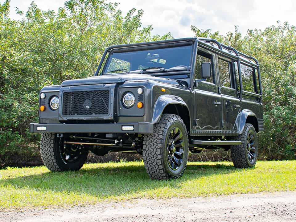 custom defender 110