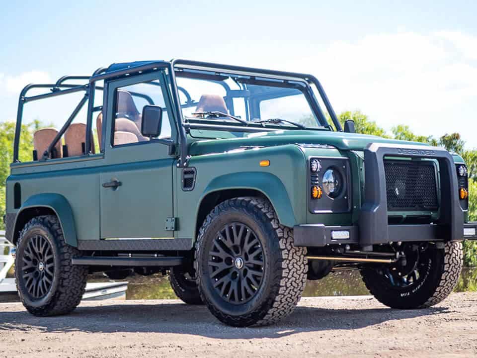 custom defender 90