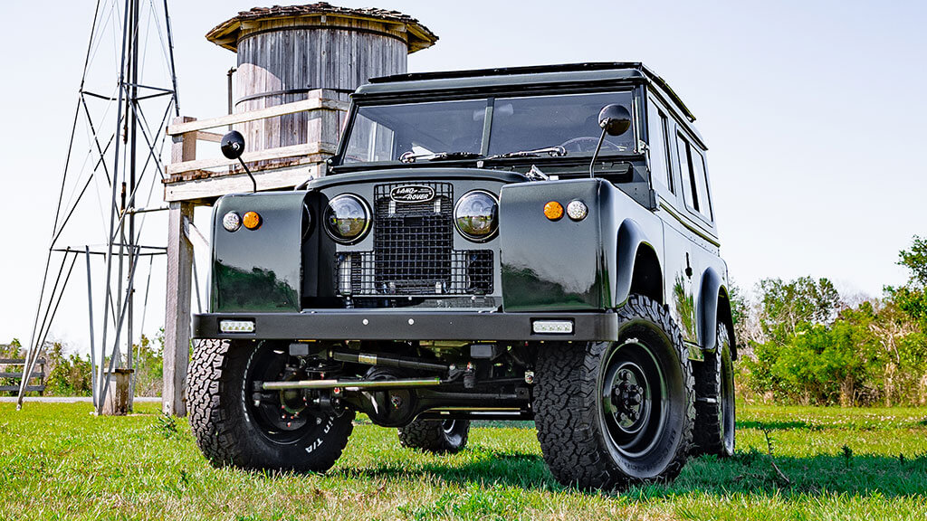 Old Land Rovers