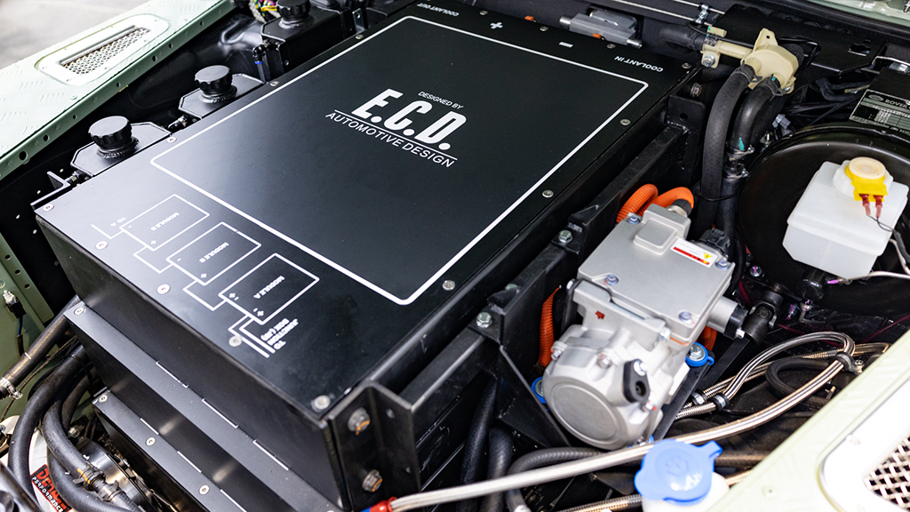 Electric Drivetrain for EV Defender