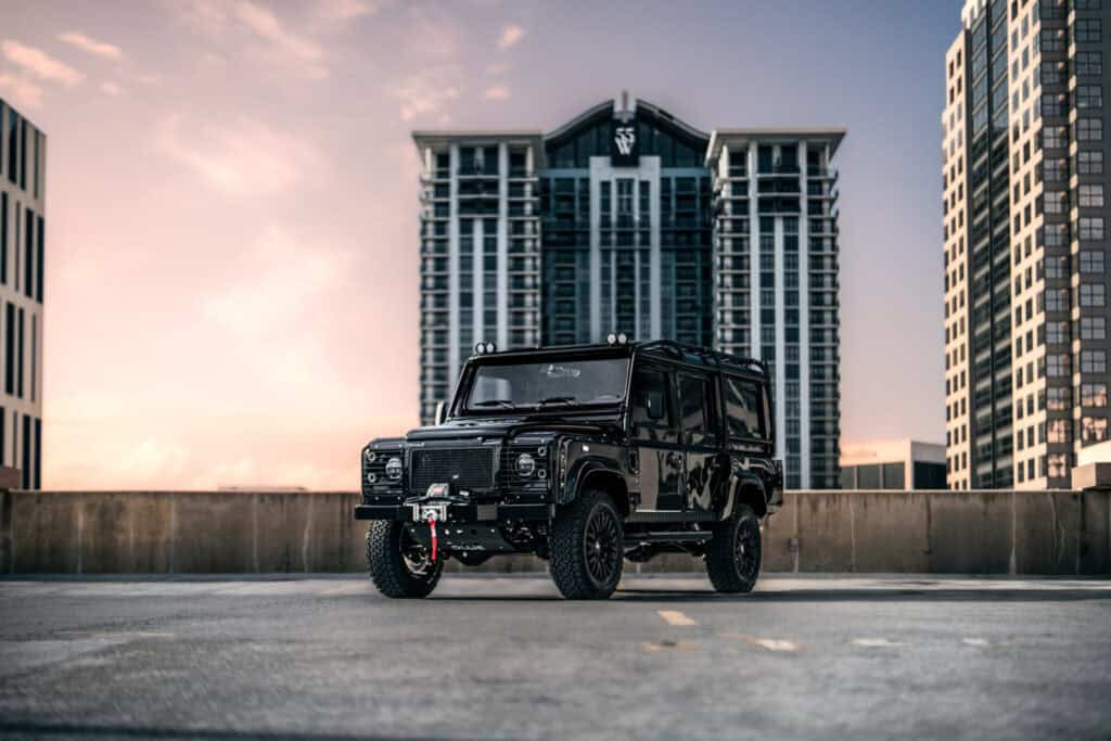 Project Oliver Obsidian Black Defender 110