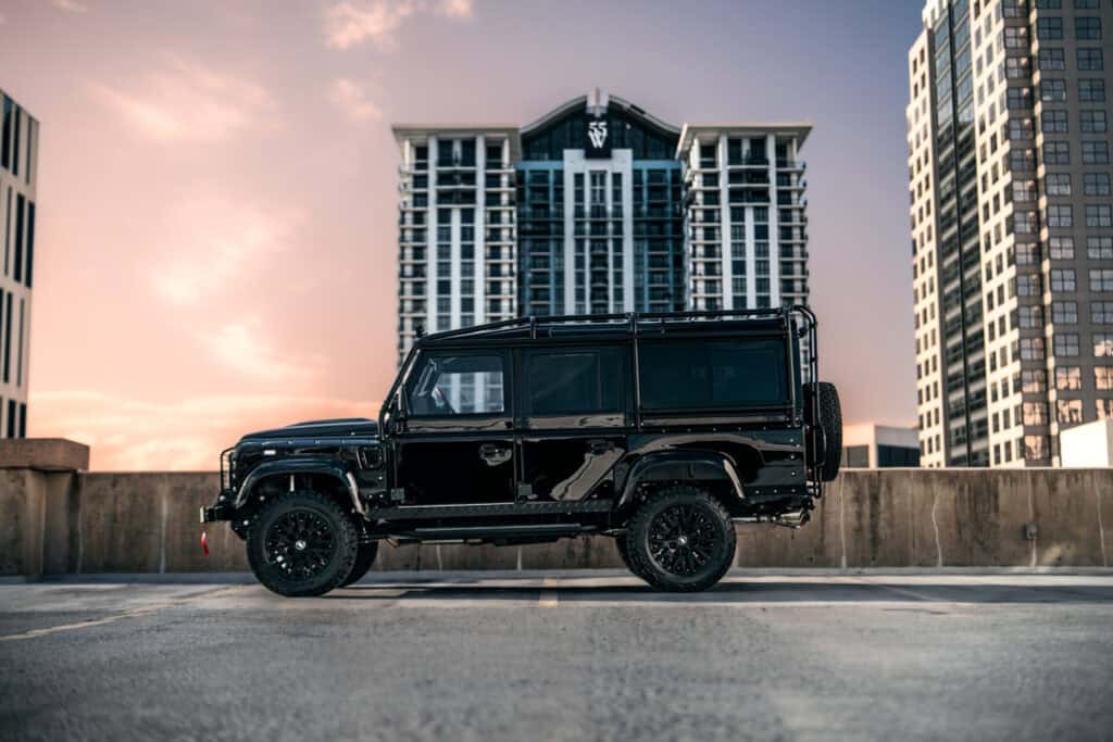 Project Oliver Obsidian Black Defender 110