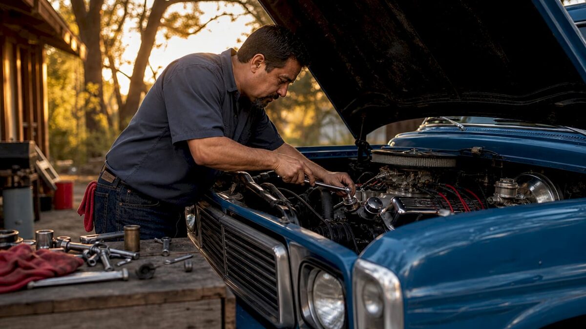how engine upgrades affect classic trucks