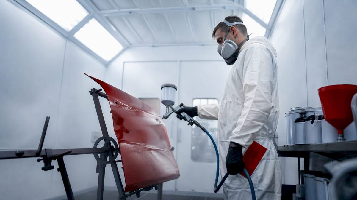 how custom paint processes work